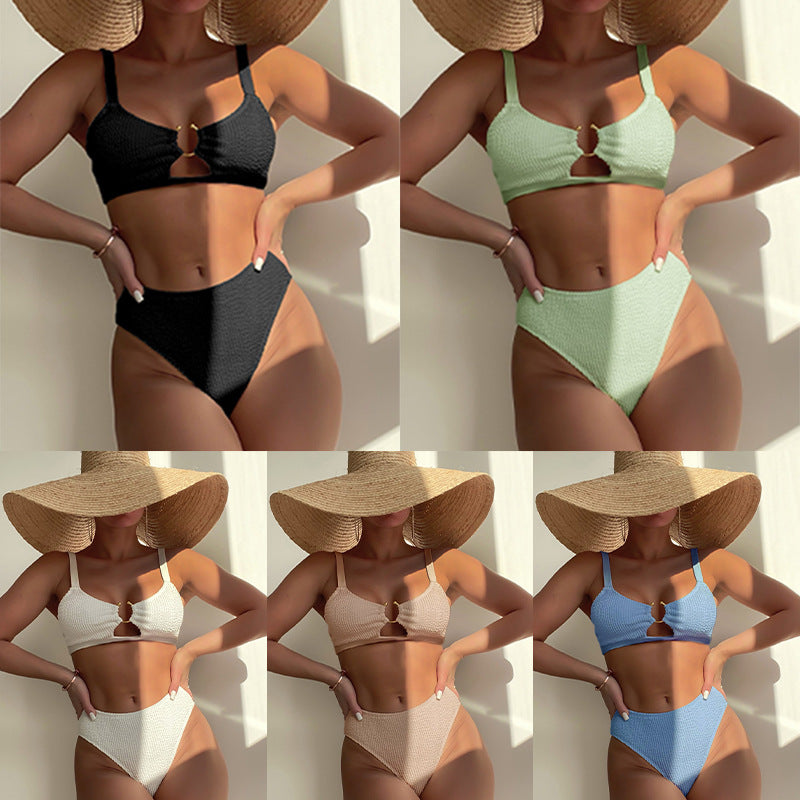Damen Zweiteiliges Bikini-Set mit innovativem Knotendesign Echo Archiv
