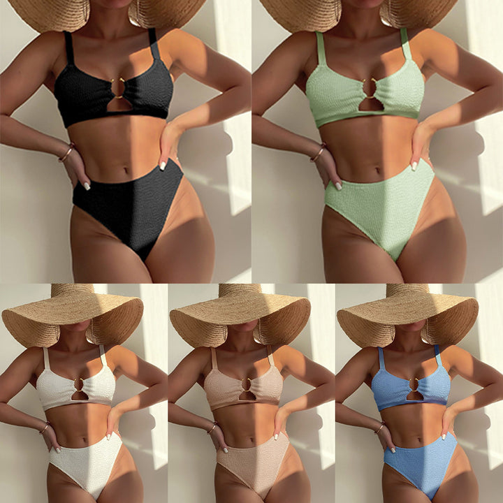 Damen Zweiteiliges Bikini-Set mit innovativem Knotendesign Echo Archiv