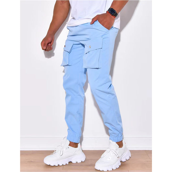 Herren Cargo-Hose mit vielen Taschen und elastischem Abschluss Echoarchiv