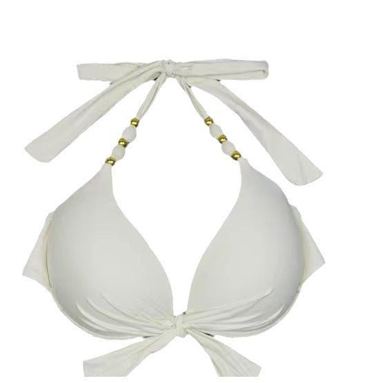 Damen Triangel-Bikini mit verspieltem Bindedesign und elegantem Muster Echo Archiv