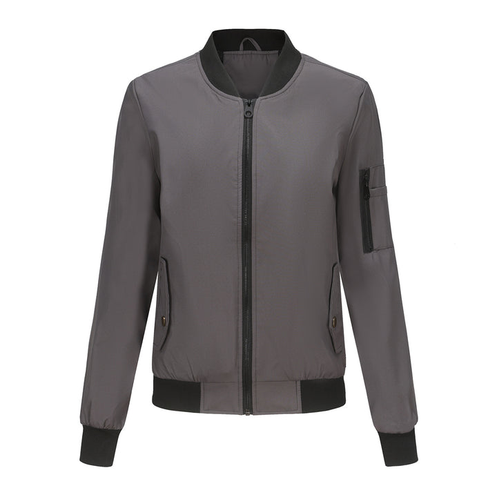 Damen nan leichte Bomberjacke mit Ärmeltasche, kontrastbündchen und sportiver Passform Echo Archiv