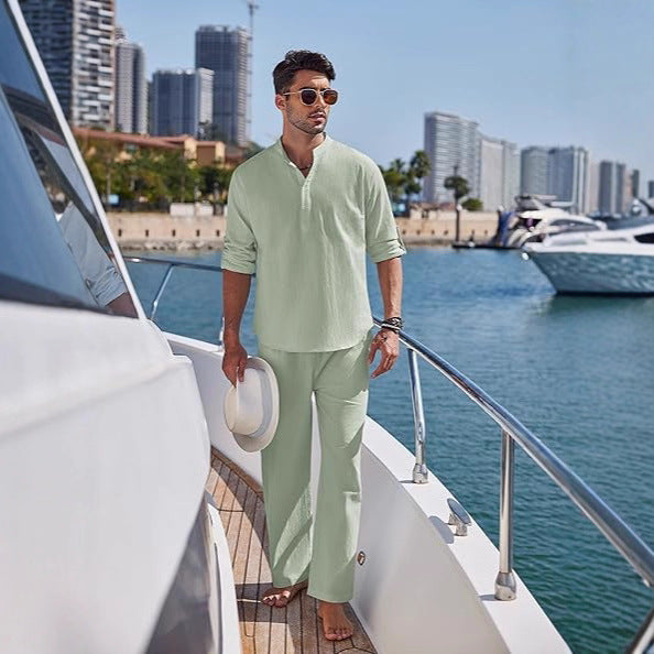 Herren Relaxed Fit Küsten Lounge Set Echoarchiv