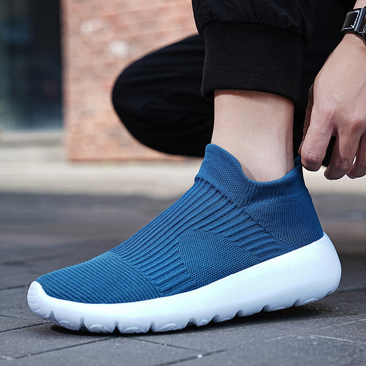 Unisex Elastischer Strick-Slipper mit nahtlosem Schaft und ergonomischer Leichtsohle Echoarchiv
