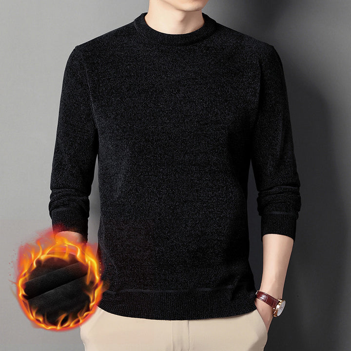 Herren warmer Strickpullover Echoarchiv