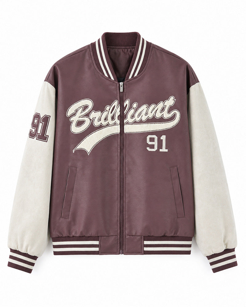 Herren Modische Bomberjacke mit sportlichem Schnitt Echo Archiv