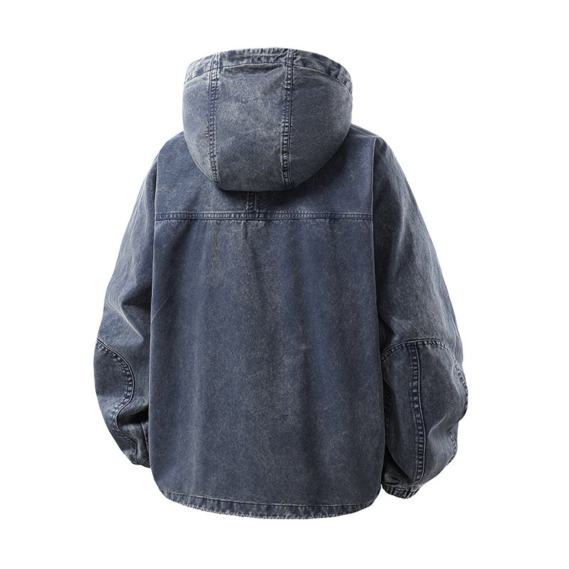 Herren Multifunktionale Cargojacke mit praktischen Taschen Echo Archiv