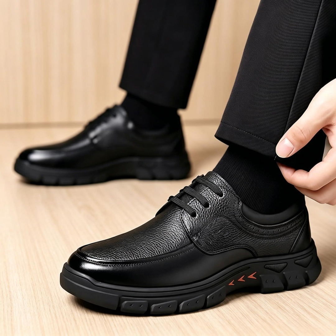 Herren Elegante und sportliche Ledersneaker Echoarchiv