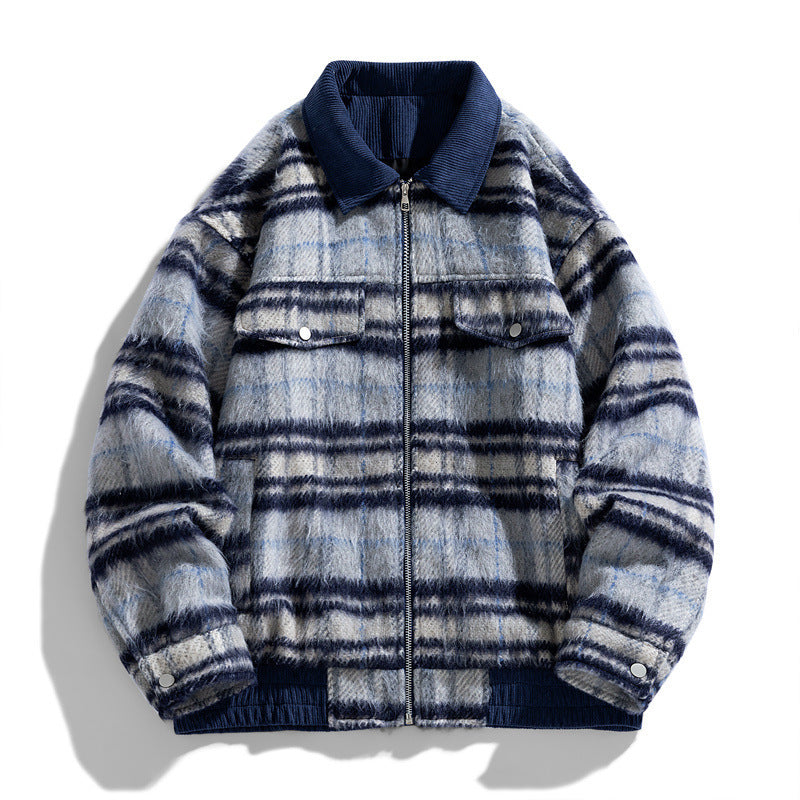 Herren Gemütliche Karojacke Echo Archiv