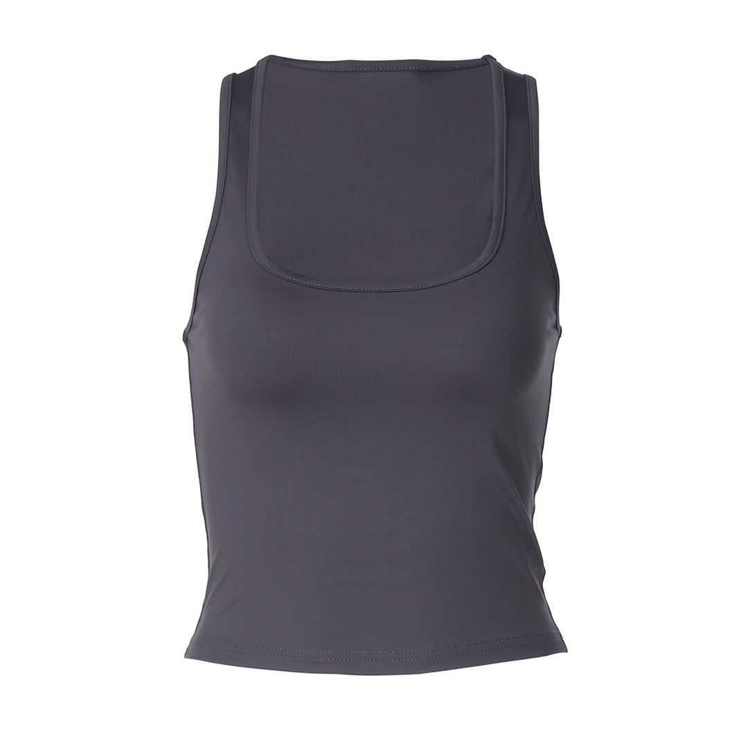 Damen Sportliches Tanktop mit breiten Trägern Echo Archiv