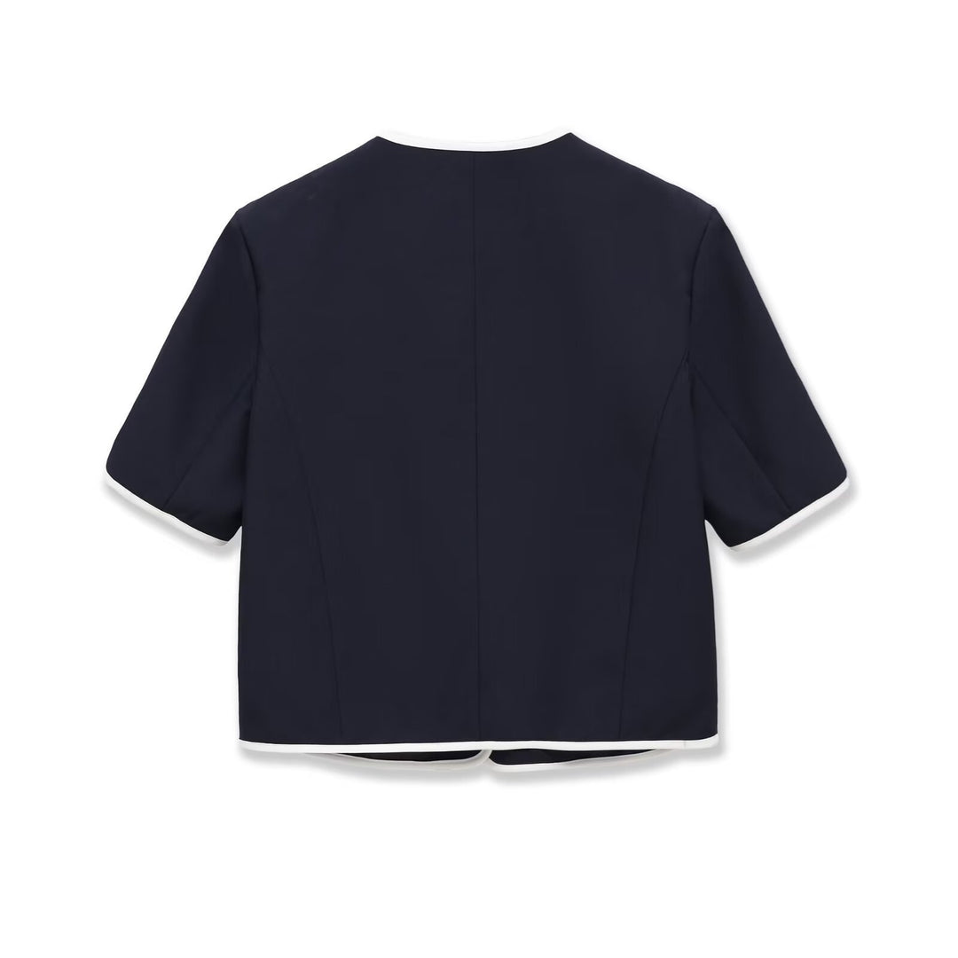 Damen modisches Set mit eleganter Jacke und weit geschnittenen Hosen Echo Archiv