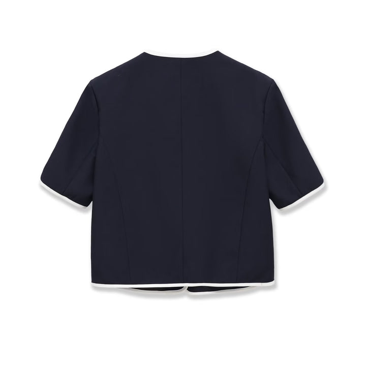 Damen modisches Set mit eleganter Jacke und weit geschnittenen Hosen Echo Archiv