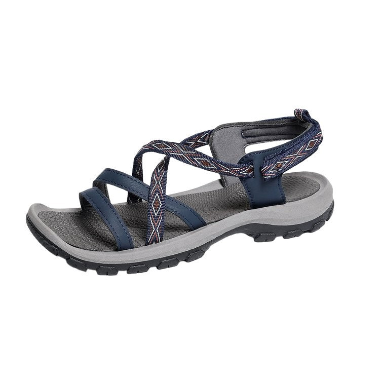 Damen Outdoor‑Trekkingsandale mit gepolstertem Fußbett und rutschfester Sohle – Sorelia