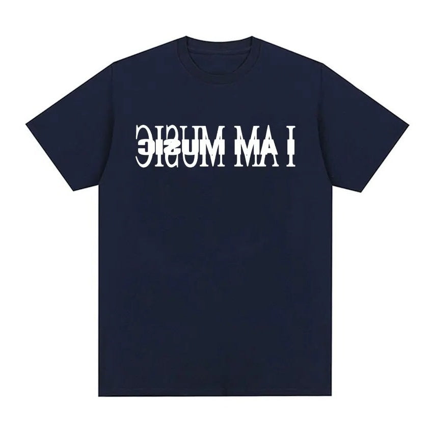 Damen T-Shirt mit modernem Typografie-Druck Echo Archiv