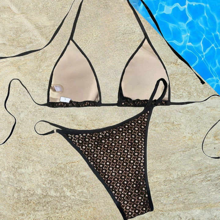 Damen Triangel-Bikini-Set mit raffinierten Details Echo Archiv
