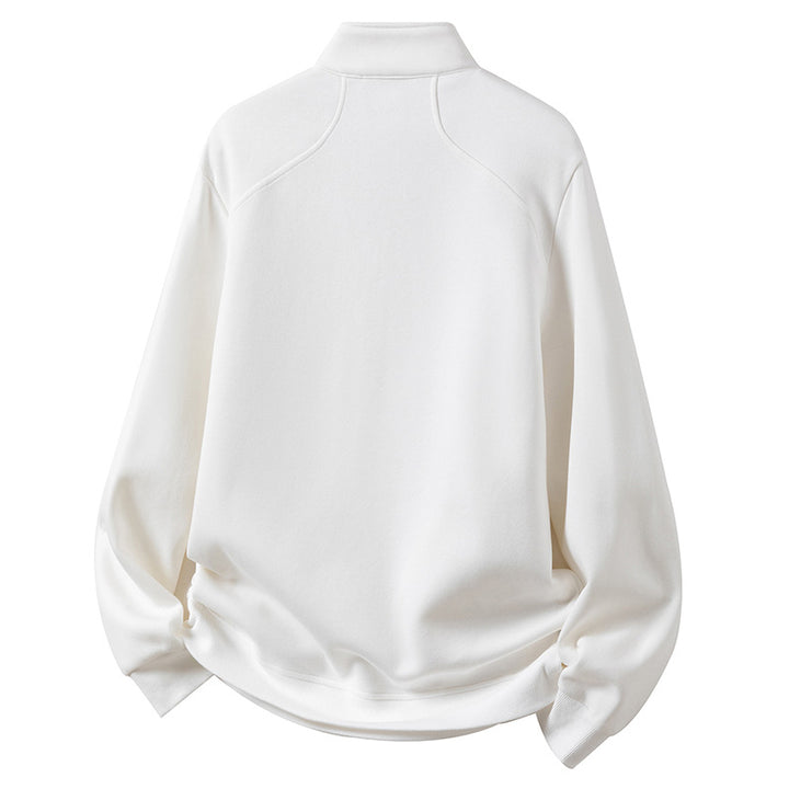 Herren Sportliches Langarmshirt mit Stehkragen Echo Archiv