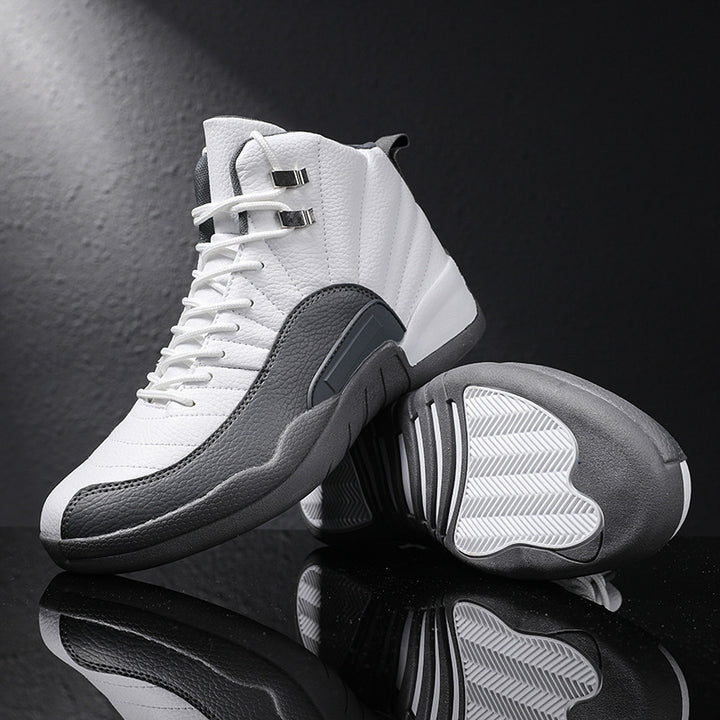 Herren Retro-inspirierte Performance-Basketballstiefel mit verstärkter Seitenwand – Tavélo