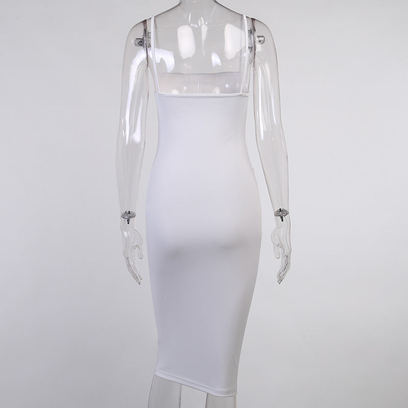 Damen Körperbetontes Midi-Kleid Echo Archiv