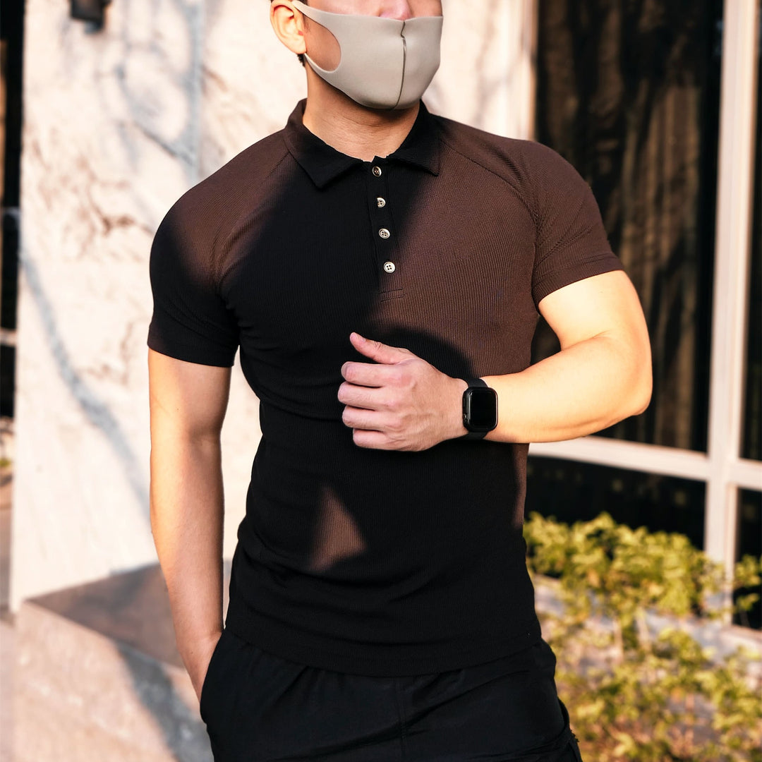Herren Polo-Shirt Echoarchiv