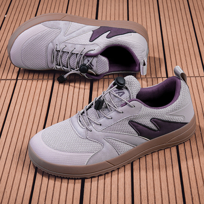 Unisex nan atmungsaktive Allround-Sneaker mit Schnellverschluss und stoßdämpfender Schaumsohle Echo Archiv