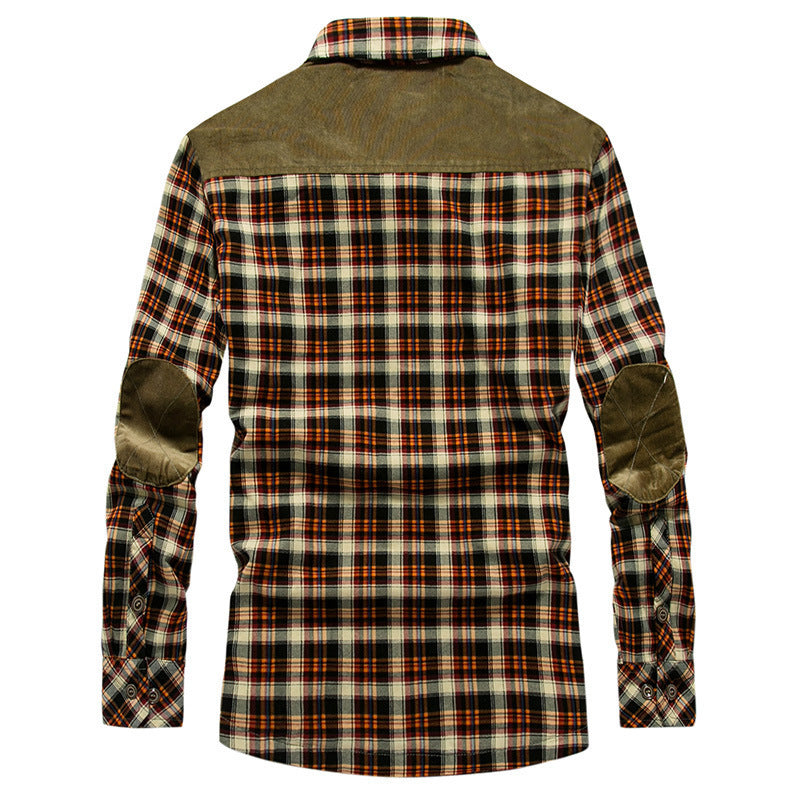 Herren Flanellhemd mit kuscheligem Fleece-Innenfutter und praktischen Pattentaschen Echoarchiv