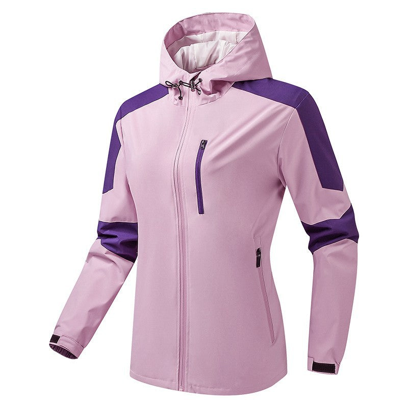 Herren Atmungsaktive Softshell-Trekkingjacke mit Kapuze und wasserdichter Membran – Taviero