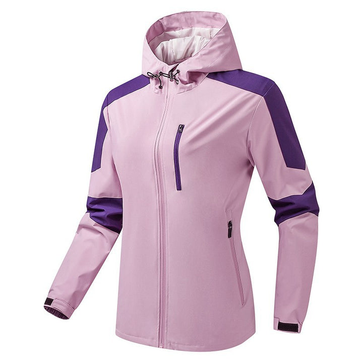 Herren Atmungsaktive Softshell-Trekkingjacke mit Kapuze und wasserdichter Membran – Taviero