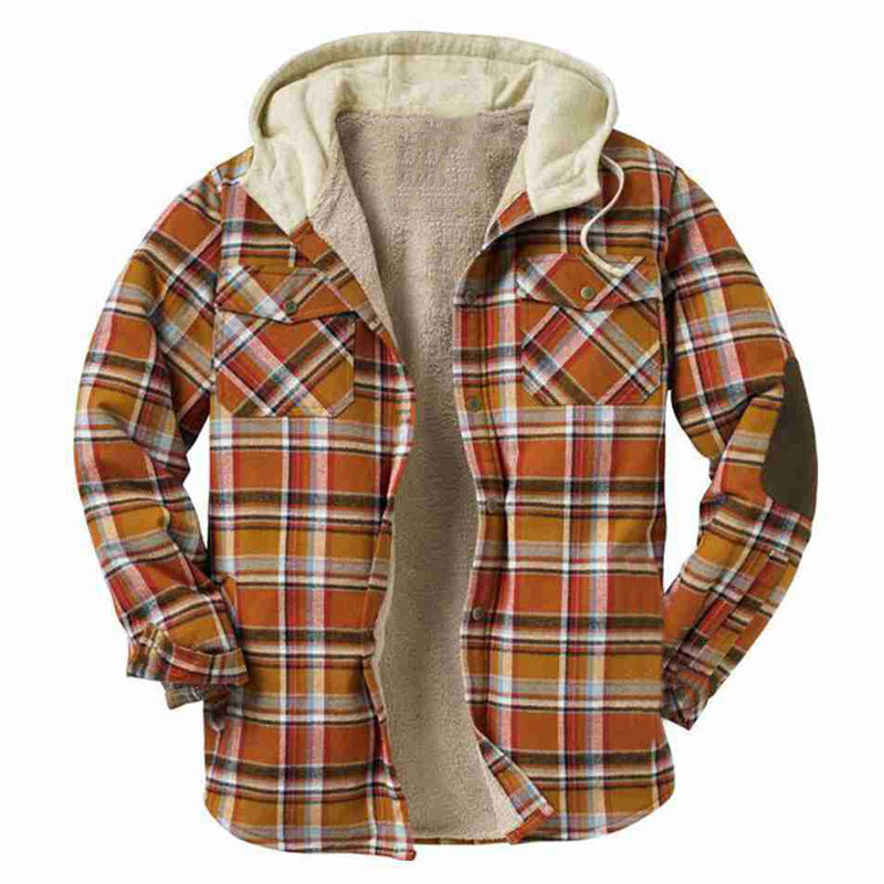 Herren Flanelljacke mit weichem Innenfutter und praktischen Brusttaschen Echoarchiv