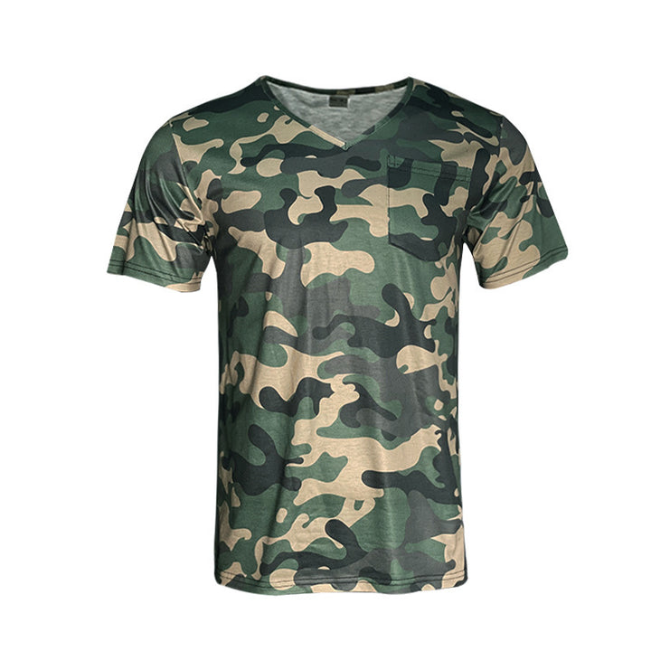 Herren Camouflage T-Shirt Echoarchiv