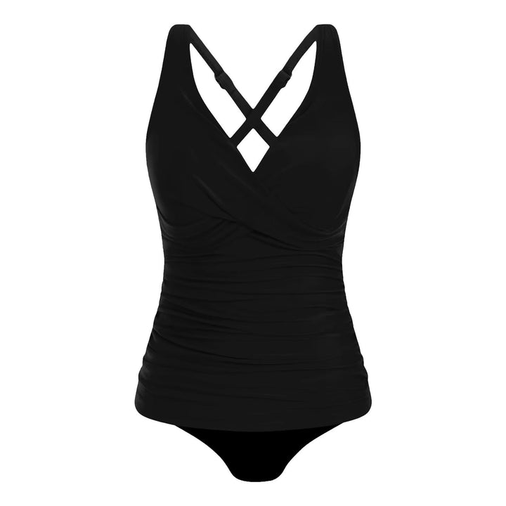 Damen Tankini-Oberteil mit raffiniertem Wickeldesign Echo Archiv