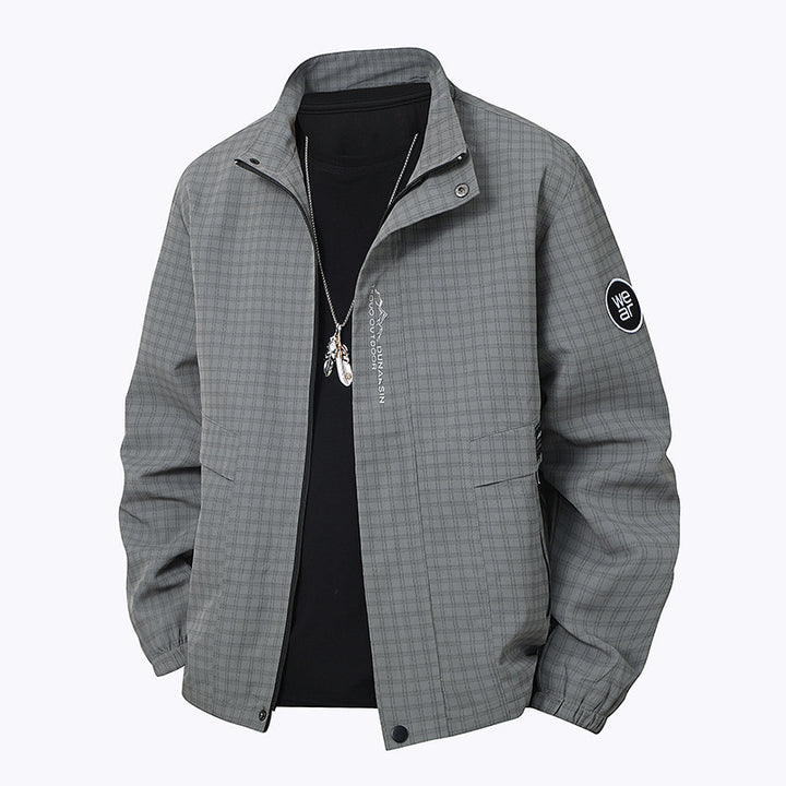 Herren Multifunktionale Windjacke mit hohem Kragen Echo Archiv