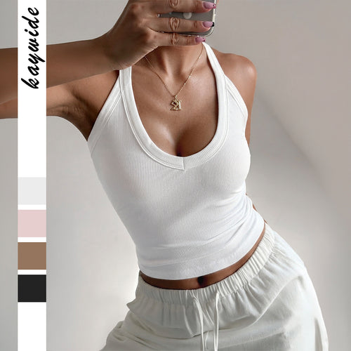 Damen Sportliches Trägershirt mit modischem Bicolor-Design Echo Archiv