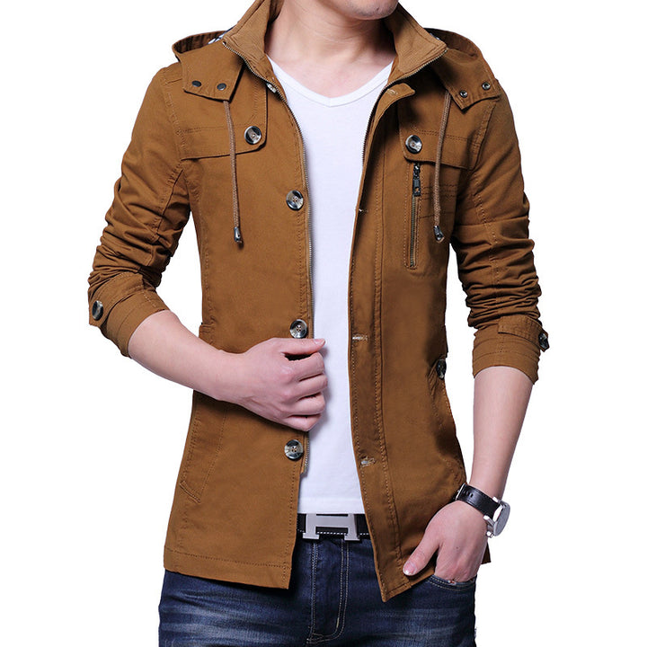 Herren Modische Übergangsjacke Echo Archiv