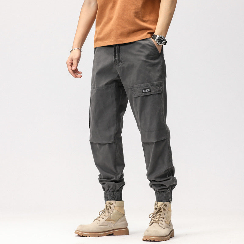 Herren Cargo-Hose mit elastischem Bund und praktischen Taschen Echoarchiv