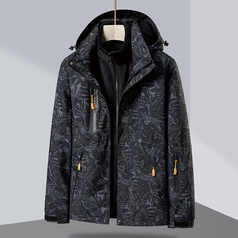 Herren Technische wetterfeste Outdoor-Jacke Echo Archiv