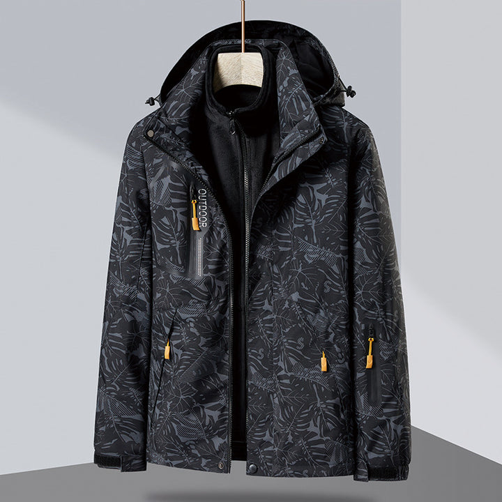 Herren Technische wetterfeste Outdoor-Jacke Echo Archiv