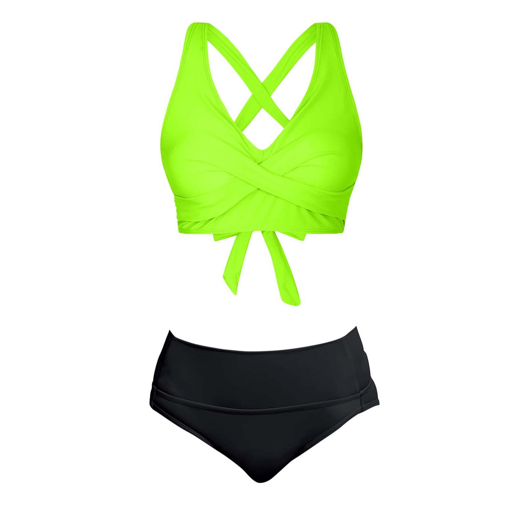Damen Zweiteiliger Badeanzug mit floralem Design Echo Archiv