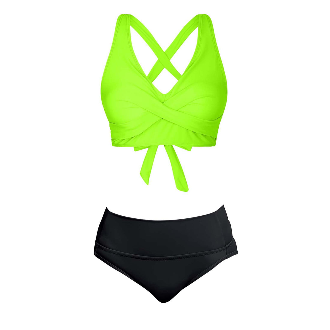 Damen Zweiteiliger Badeanzug mit floralem Design – Maréssa