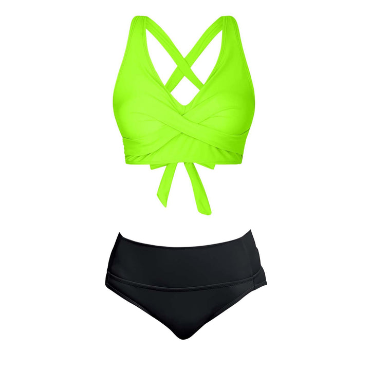 Damen Zweiteiliger Badeanzug mit floralem Design Echo Archiv
