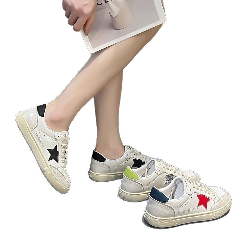 Damen Sneaker mit glitzerndem Sternenmotiv und flexiblem Sohlenprofil Echo Archiv