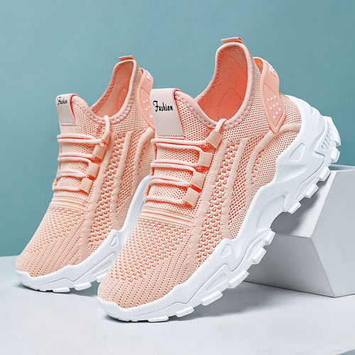 Unisex nan atmungsaktive Strick-Sneaker mit dicker Profilsohle und elastischem Slip-on Echo Archiv