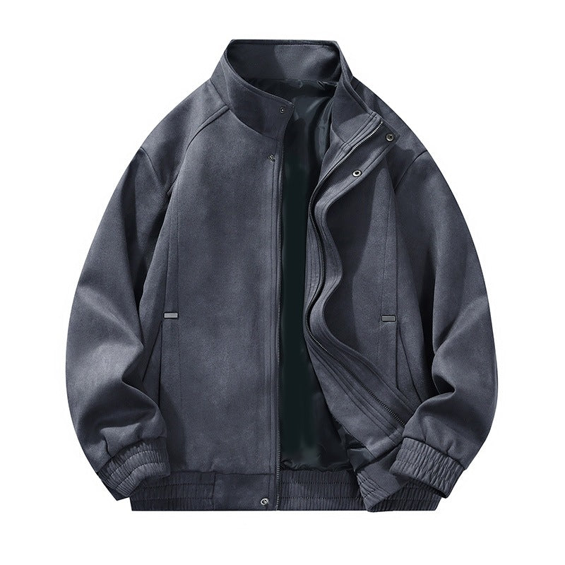 Herren Lässige Bomberjacke Echo Archiv