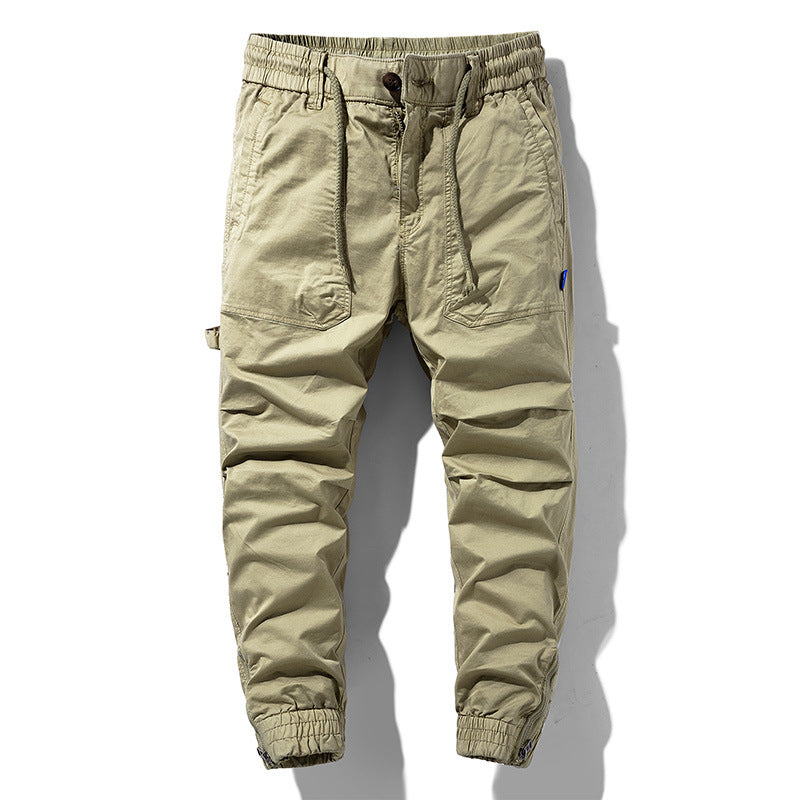 Herren Multifunktions-Cargojoggerhose mit elastischem Komfortbund, Karabiner‑Loop und Zipper-Knöchel Echo Archiv