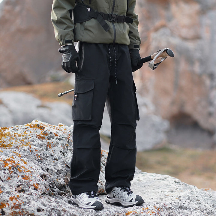 Herren Technische Outdoor-Cargohose mit wasserabweisendem Stretch und verstärkten Knien Echo Archiv