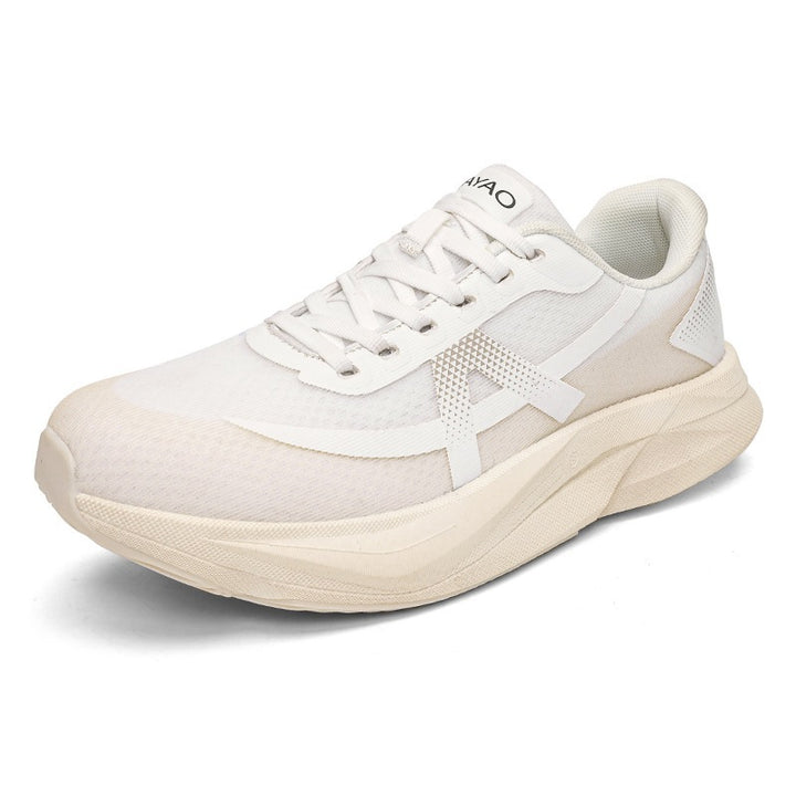 Herren Dämpfender Running-Sneaker mit hoher Sprengung und atmungsaktivem Strickoberteil – Tavélo