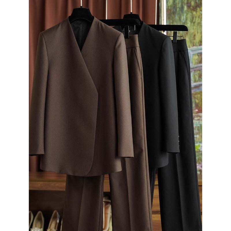 Damen Modisches und elegantes Blazer-Set Echoarchiv