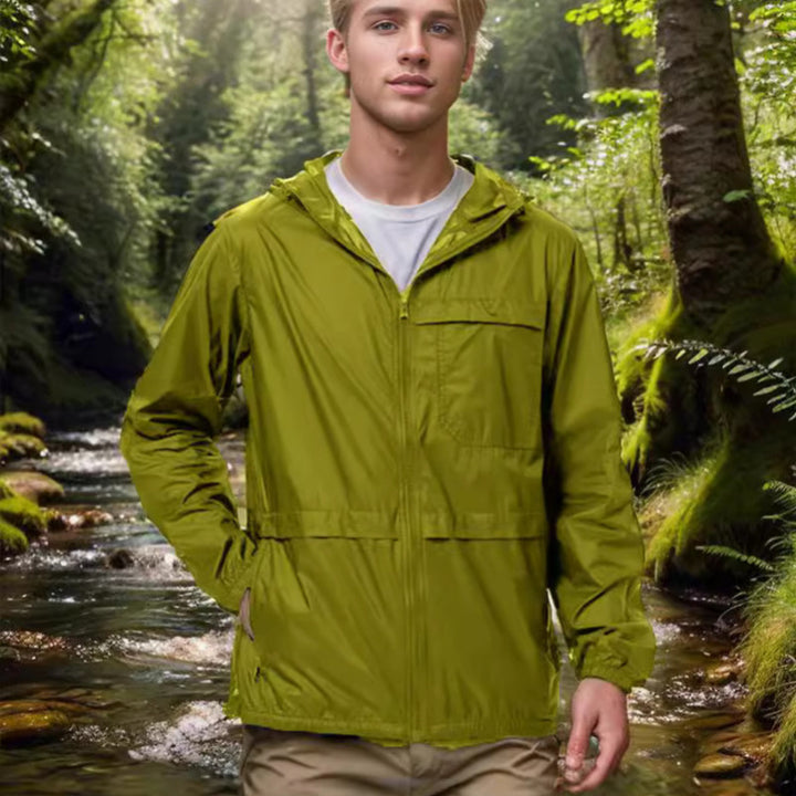 Herren Funktionsjacke mit atmungsaktivem und wasserabweisendem Material Echoarchiv