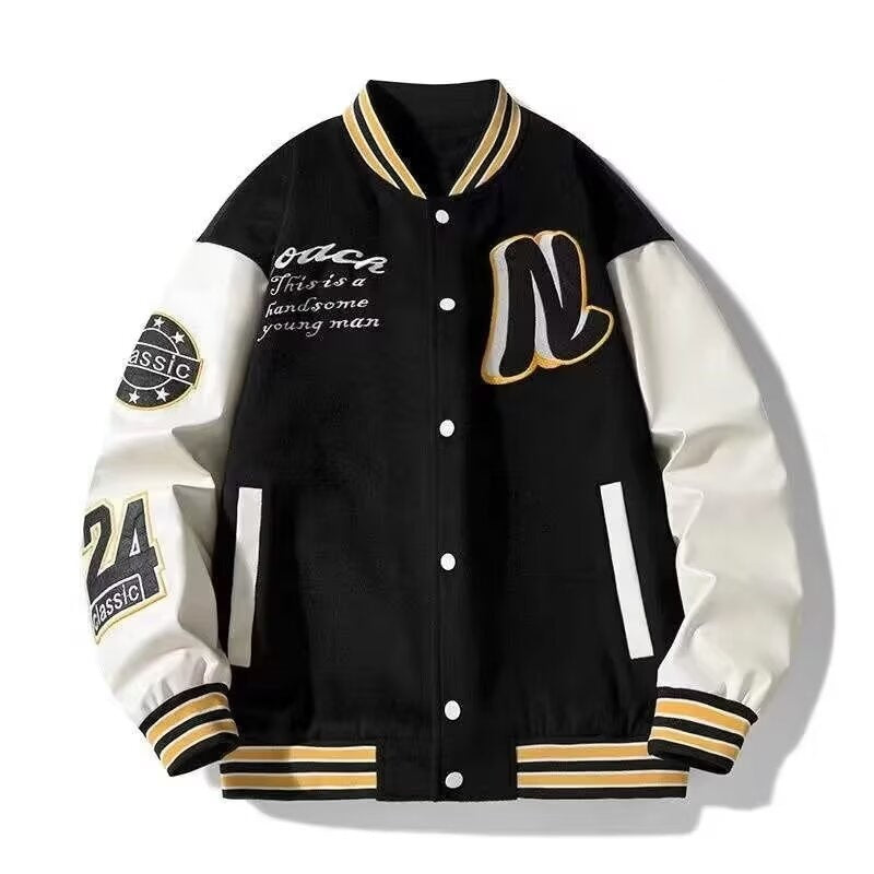 Herren Collegejacke mit klassischen Details Echoarchiv