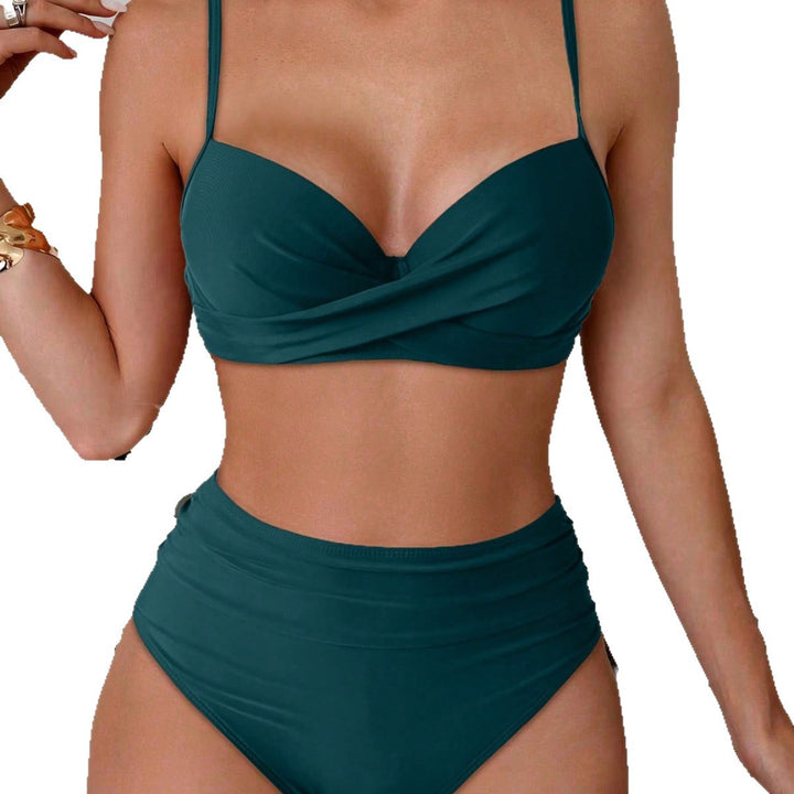 Damen Bikini-Set mit gepolstertem Oberteil und dekorativem Stern-Detail Echo Archiv