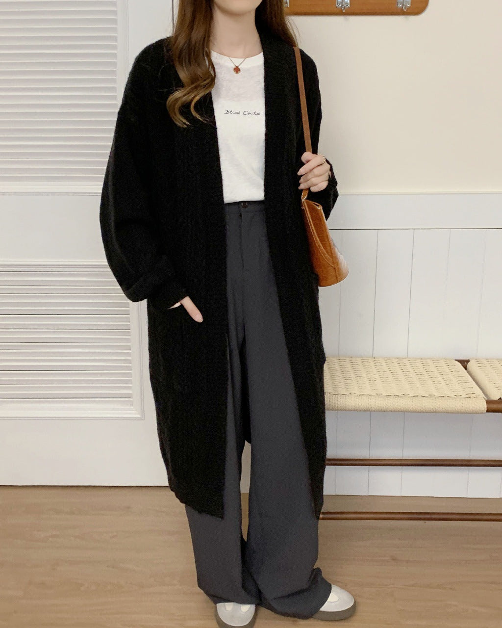 Damen Oversized Strickjacke Echo Archiv
