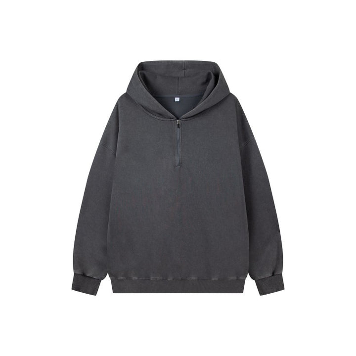 Damen Stilvolle Kapuzenpullover mit halbem Reißverschluss Echo Archiv
